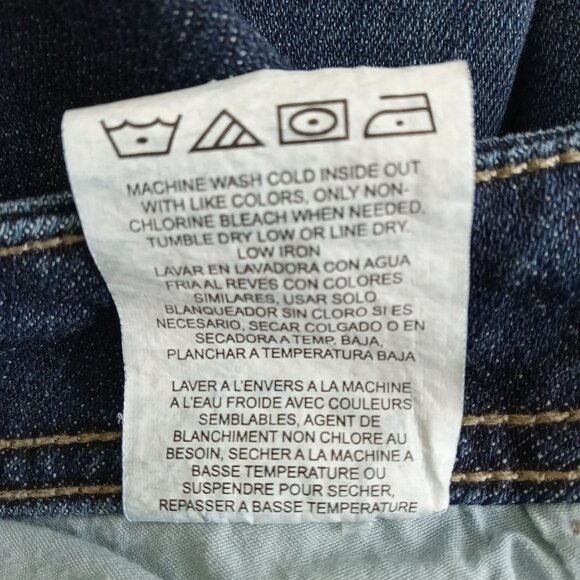 Lee Slender Secret Women's Petite Bootcut Jeans - Size 6P Dark Wash - Picture 5 of 14